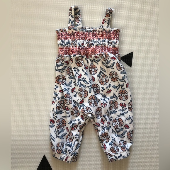 Carter’s|Baby girl boho mixed pattern floral sleeveless bubble jumpsuit•••CUTE - Picture 1 of 4